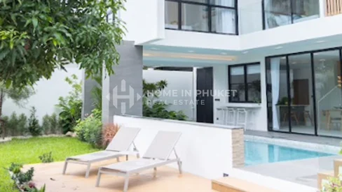 Villas avec piscine de style oriental à proximité de la plage de Bangtao