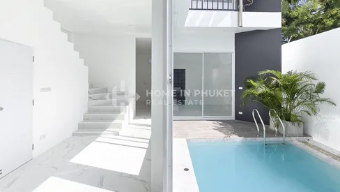 Maison moderne de 3 chambres avec terrasse sur le toit