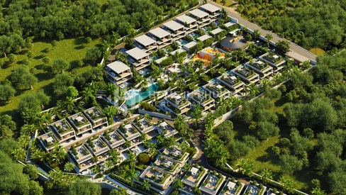 Un complexe de villas luxueuses dotées d'installations ultramodernes