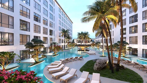 Copropriété de style boutique de faible hauteur près de la plage de Bang Tao