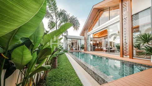 วิลล่าชั้นเดียว 3 ห้องนอนสุดหรูหรา