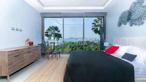 Spacieux appartement de 3 chambres avec vue sur la mer à Surin