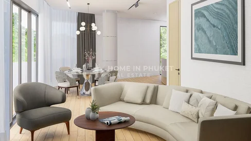 Copropriétés de luxe à 200 mètres de la plage de Bang Tao