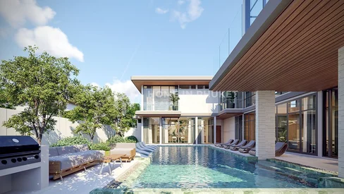 Villas de luxe modernes avec piscine à Laguna