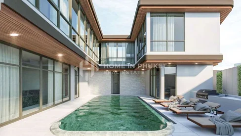 Villa de luxe de style tropical à 5 chambres, avec piscine, à Laguna