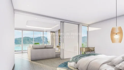 Copropriété de luxe à flanc de colline avec vue sur la baie de Patong