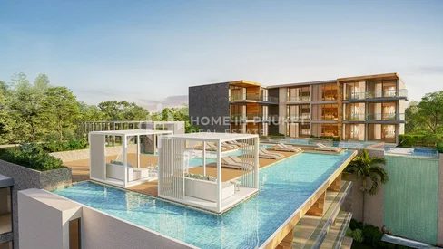 Copropriété de luxe à flanc de colline avec vue sur la baie de Patong