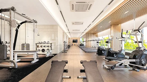 Copropriété contemporaine d'une chambre