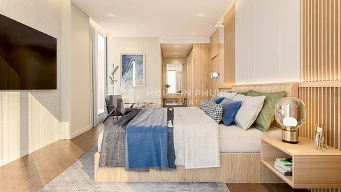 Élégant appartement de 2 chambres à coucher avec de spacieux balcons