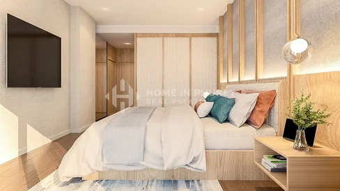 Élégant appartement de 2 chambres à coucher avec de spacieux balcons