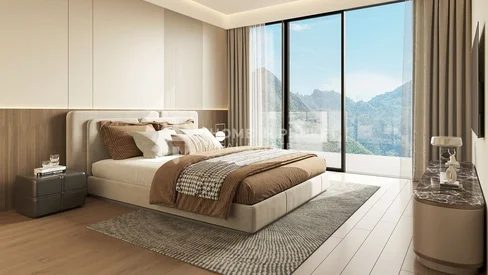 Villa élégante avec vues panoramiques sur les montagnes