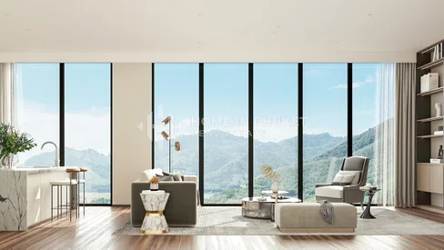 Villa élégante avec vues panoramiques sur les montagnes