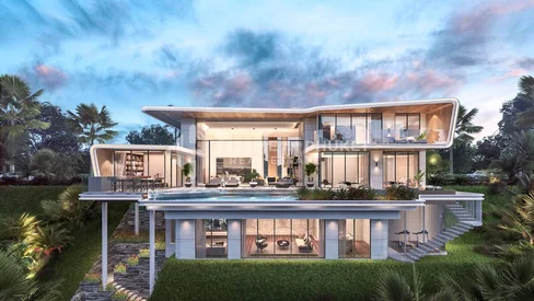 Villa élégante avec vues panoramiques sur les montagnes