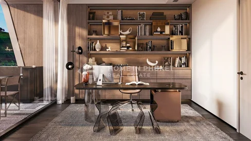 Villa élégante avec vues panoramiques sur les montagnes