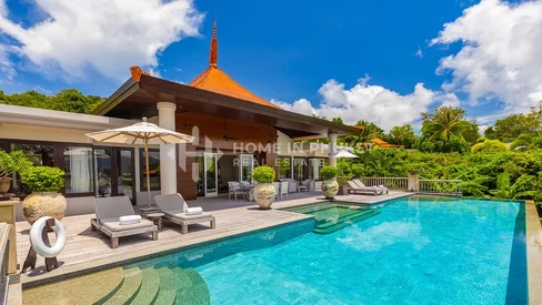 Luxueuse villa de 3 chambres avec vue sur l'océan