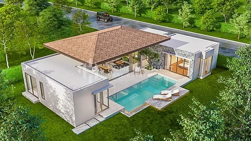 Villa de 3 chambres à Botanica Pru Jampa