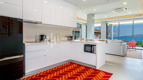 Spacieuse copropriété d'une chambre avec vue sur la mer à Surin