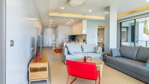 Spacieuse copropriété d'une chambre avec vue sur la mer à Surin