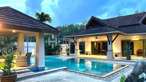 Charmante villa de style thaïlandais, avec 3 chambres à coucher