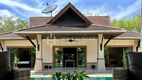 Charmante villa de style thaïlandais, avec 3 chambres à coucher