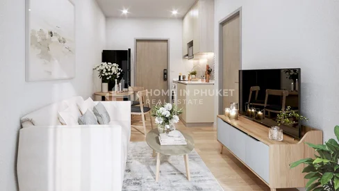 คอนโด 1 ห้องนอน ที่เดอะ ไตเติ้ล เซเรนิตี้ ในยาง