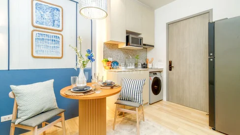 คอนโด 1 ห้องนอน ที่ The Title Serenity Naiyang