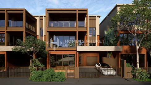 Villa contemporaine avec terrasse sur le toit