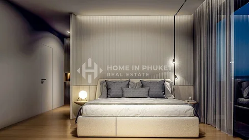 Modern Hillside Villa in Kata with Pool