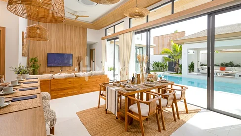 Villa moderne de 3 chambres avec piscine à Mai Khao