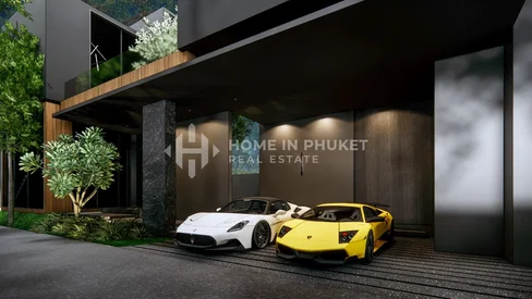 Villas contemporaines avec 3 chambres et piscine