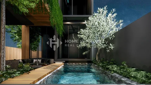 Villas contemporaines avec 3 chambres et piscine