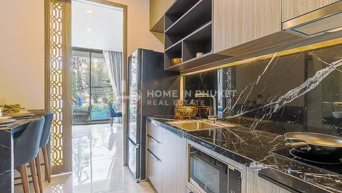 Appartement à une pièce avec vue sur mer, près de la plage de Surin