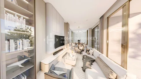 Penthouse de 2 chambres avec piscine privée