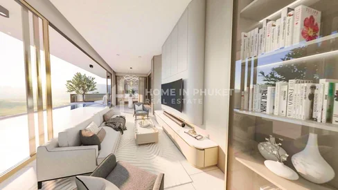 Penthouse de 2 chambres avec piscine privée