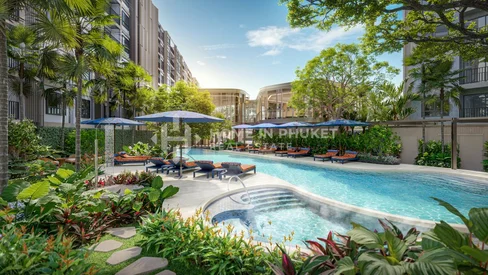 Condominium moderne dans le centre de Cherngtalay