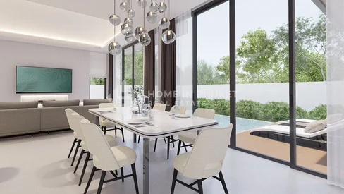 Élégante villa avec piscine 4 chambres à Chalong