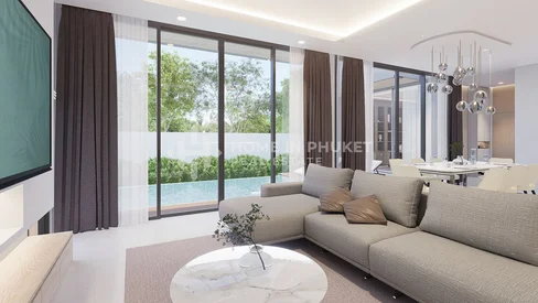 Villa moderne de 4 chambres avec piscine à Chalong