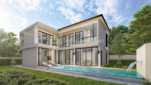 Villa 4 chambres avec piscine à deux étages à Chalong