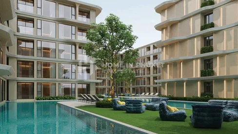 Современный кондоминиум с 1 спальней на берегу Бельвю