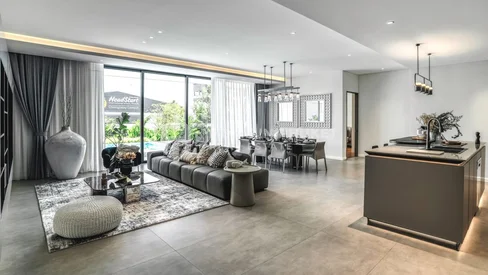 Splendides villas contemporaines près de l'école internationale