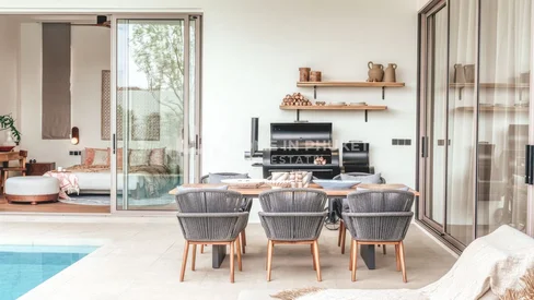 พูลวิลล่าสุดหรูสไตล์เจแปนดิ(Japandi)ในศรีสุนทร