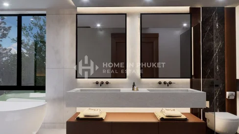 Villas de 3 chambres avec piscine à Kathu