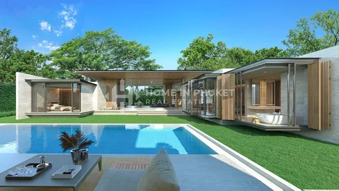 Villas de luxe avec piscine à Thep Krasatti