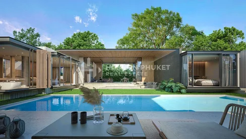 Villas de luxe avec piscine à Thep Krasatti