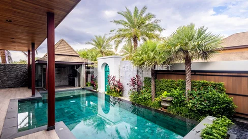 Villa contemporaine avec piscine et 3 chambres