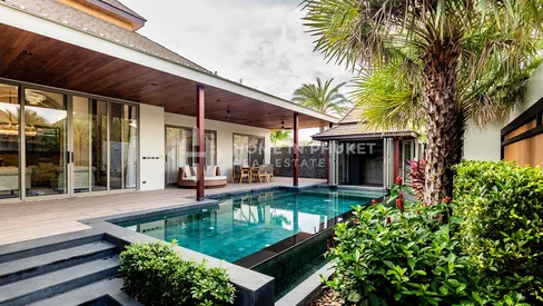 Villa contemporaine avec piscine et 3 chambres