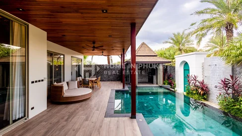 Villa contemporaine avec piscine et 3 chambres