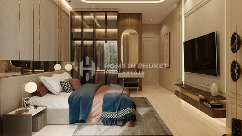 Villa moderne avec piscine et 3 chambres à Thep Krasatti