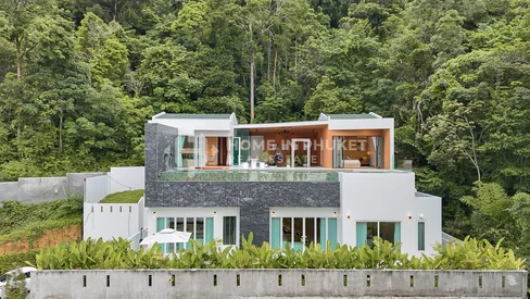 Villas modernes à la colline avec piscine à Paklok