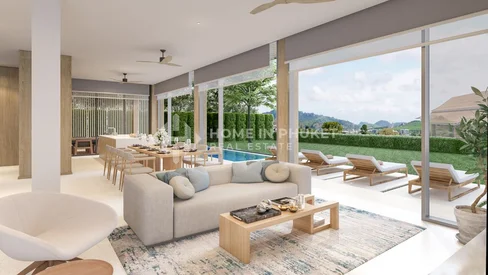 Villas modernes avec vue sur mer  à Chalong